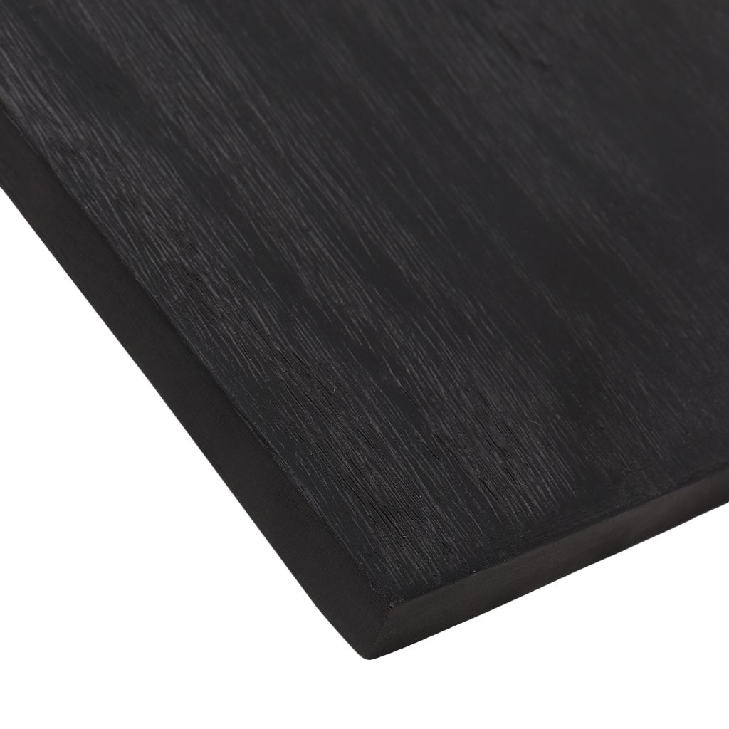 Black Acacia Wood Serving Board | 16" Long