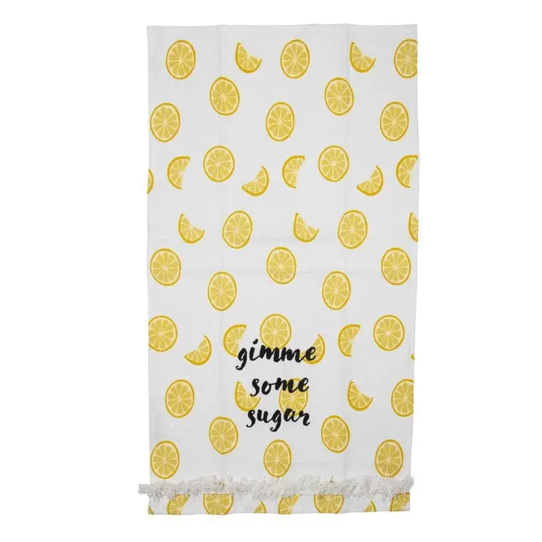 EKO-TEX Certified "Gimme Some Sugar" Tea Towel The Eco Joynt Home & Kitchen