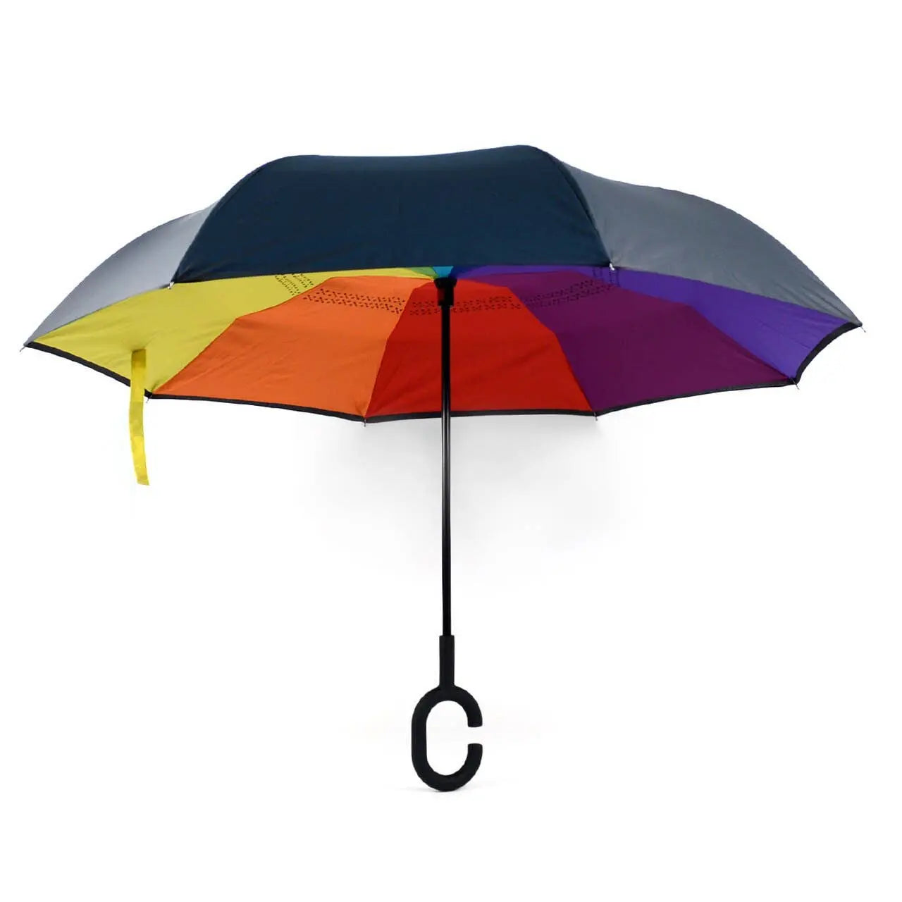 Rainbow Pride 365 Double Layer Inverted Umbrella The Eco Joynt Outdoor Umbrellas & Sunshades