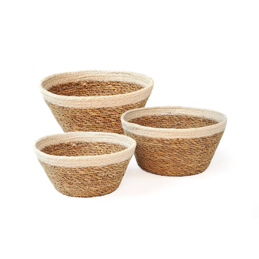 Savar Plant Bowl (Set of 3) | Handcrafted | Fair trade